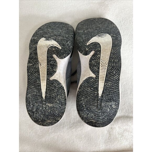 Nike Air Precision II Gray & Black Mens Basketball Shoes Size 9.5 - Picture 9 of 9